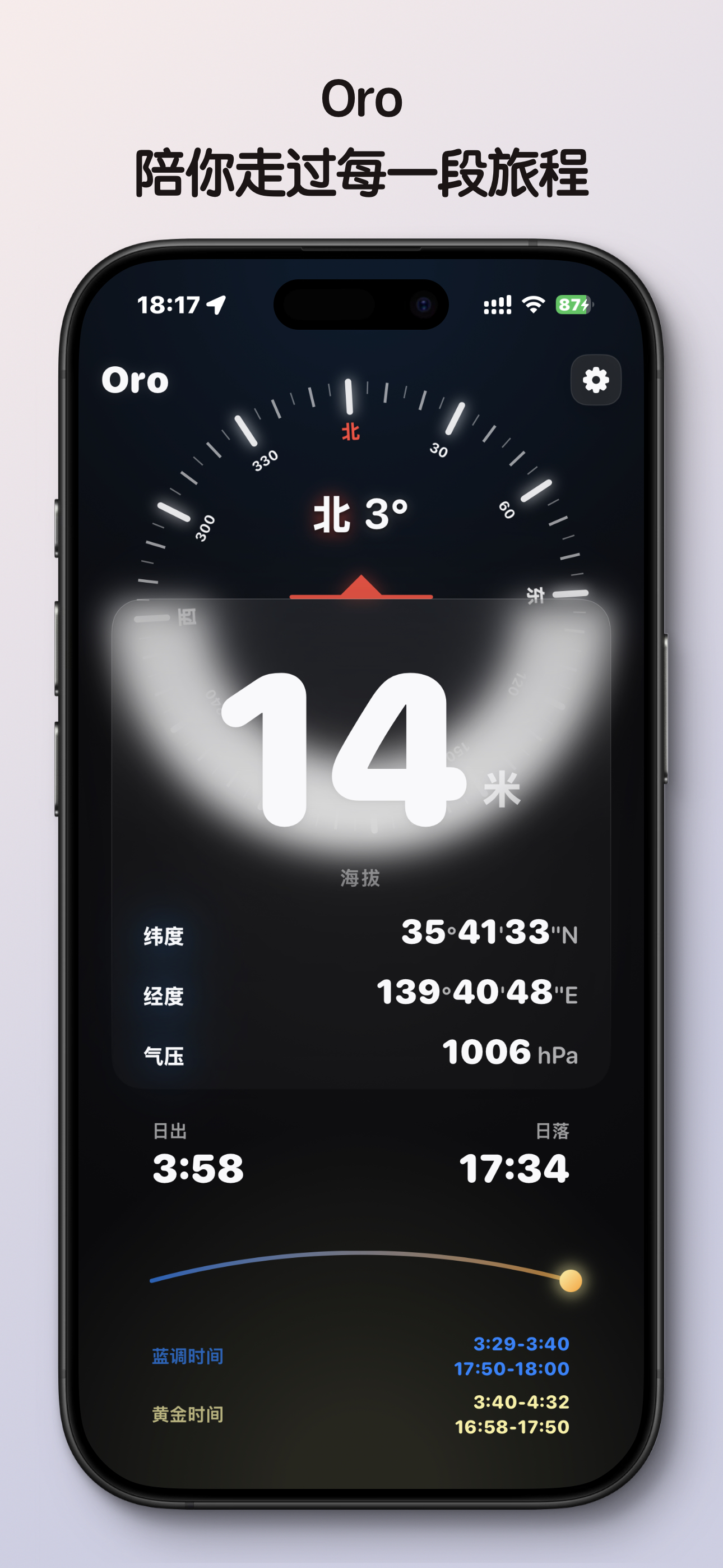 Oro 应用效果图 1
